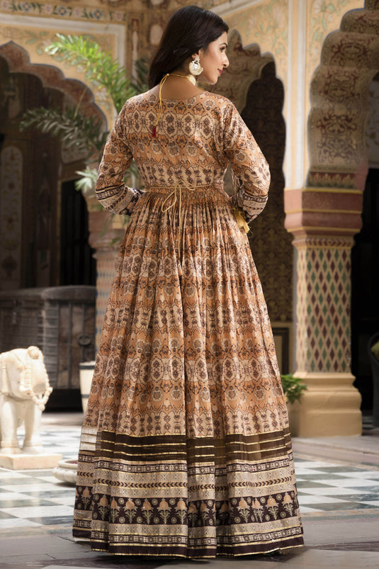 Designer Flared Kurta With Dupatta Wedding Anarkali Kurti Bollywood Style  Gown | eBay